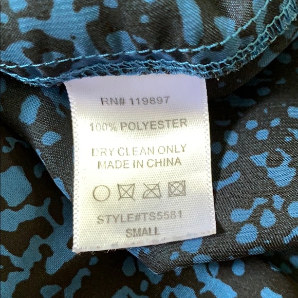 Small Blue Rock digital print racer back tank - Picture 10 of 10